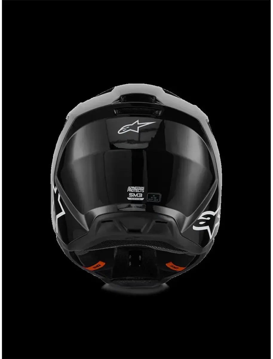 Alpinestars S-M3 Crosshelm - XXL - Zwart