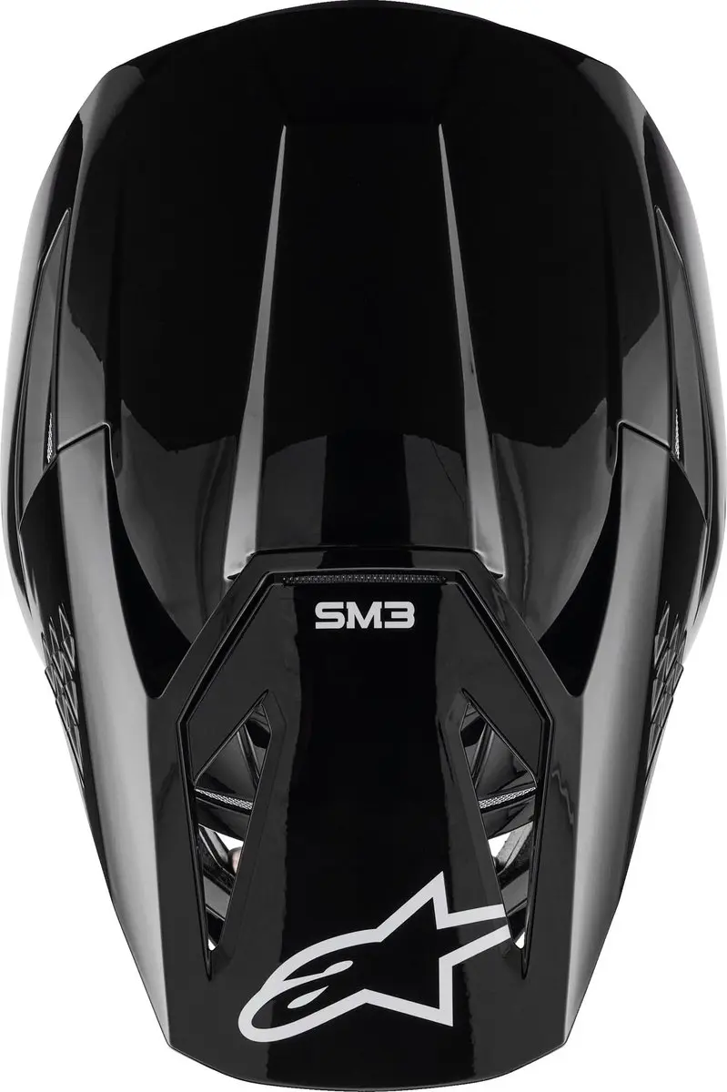 Alpinestars S-M3 Crosshelm - XXL - Zwart