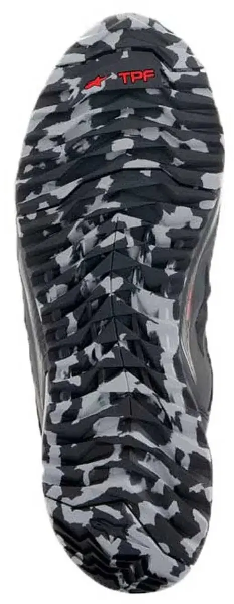 Alpinestars CR-8 Gore-Tex Schoenen - Midden Grijs Licht Rood - Maat 13