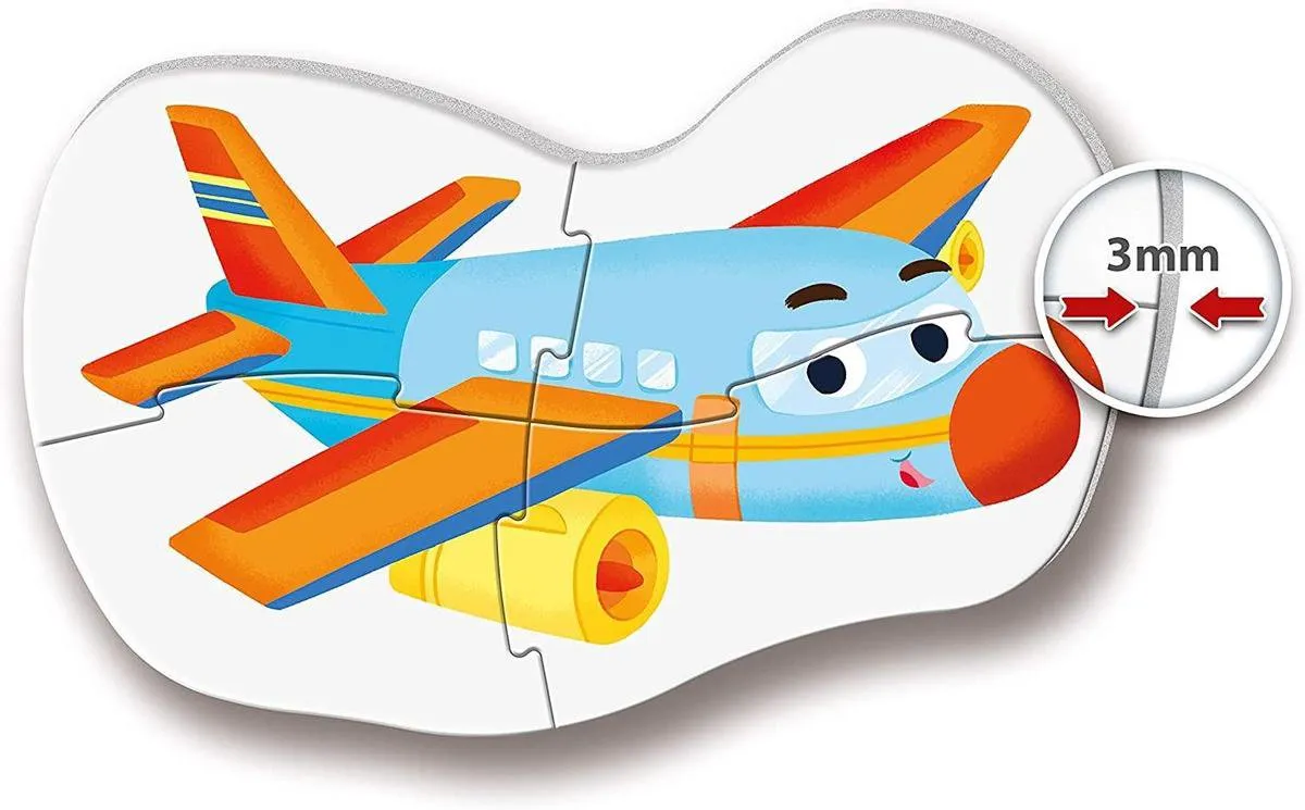 Clementoni My First Puzzel Vervoermiddelen 14 Stukjes - Transport