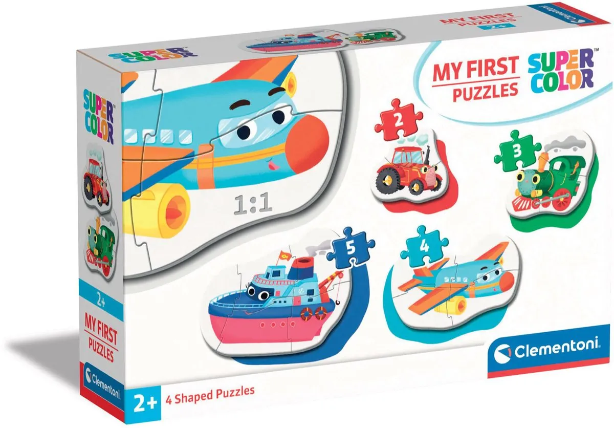Clementoni My First Puzzel Vervoermiddelen 14 Stukjes - Transport