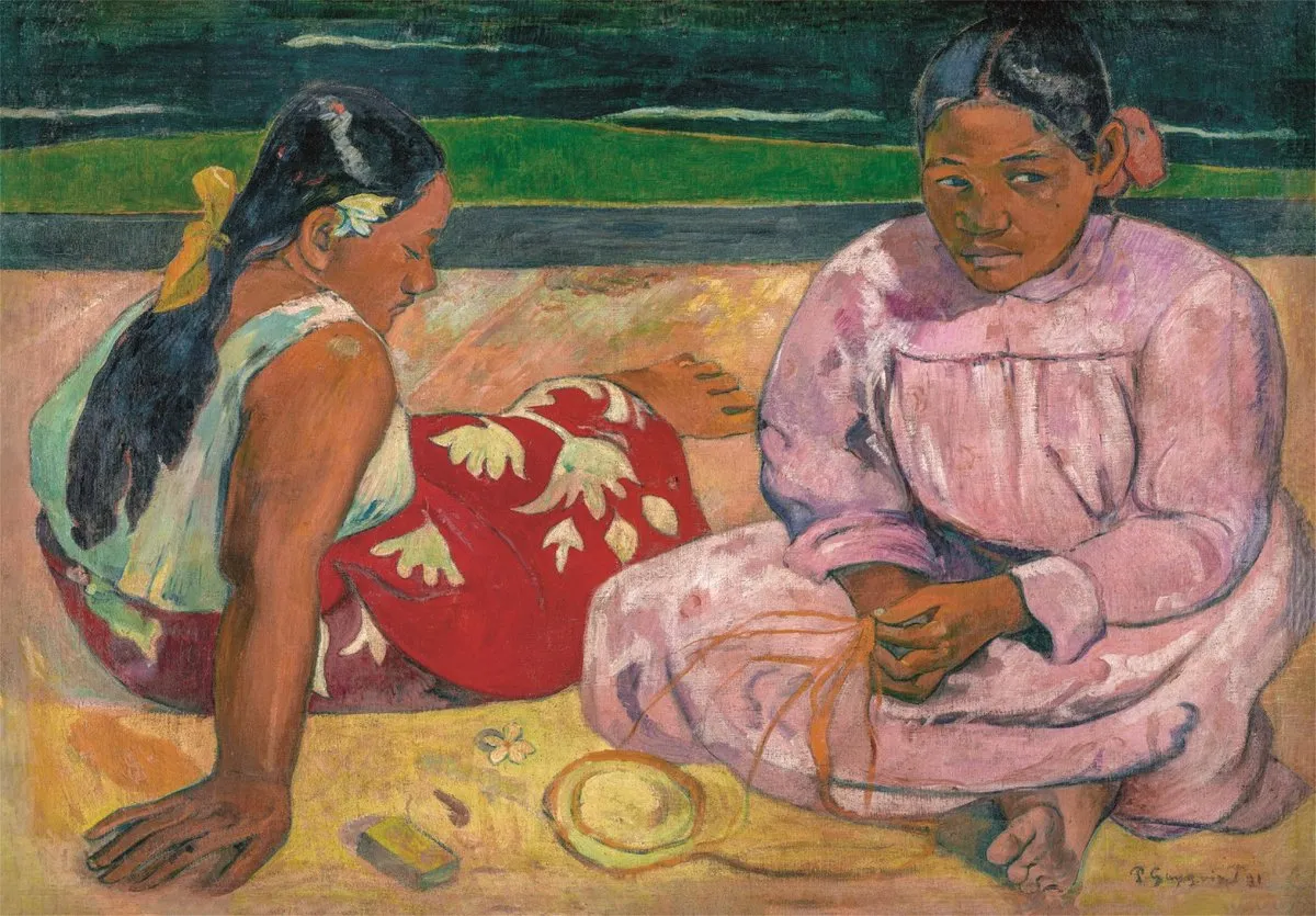 Clementoni Museum Femmes de Tahiti Puzzel 1000 Stuks - Multikleur