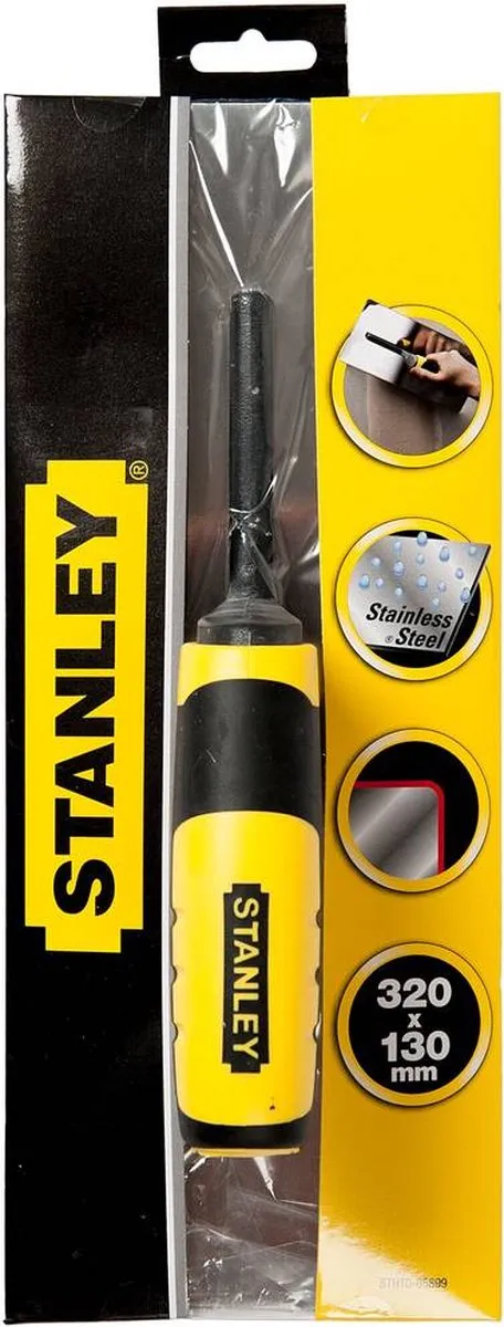 Stanley Afwerkingstroffel 320x130mm - Geel