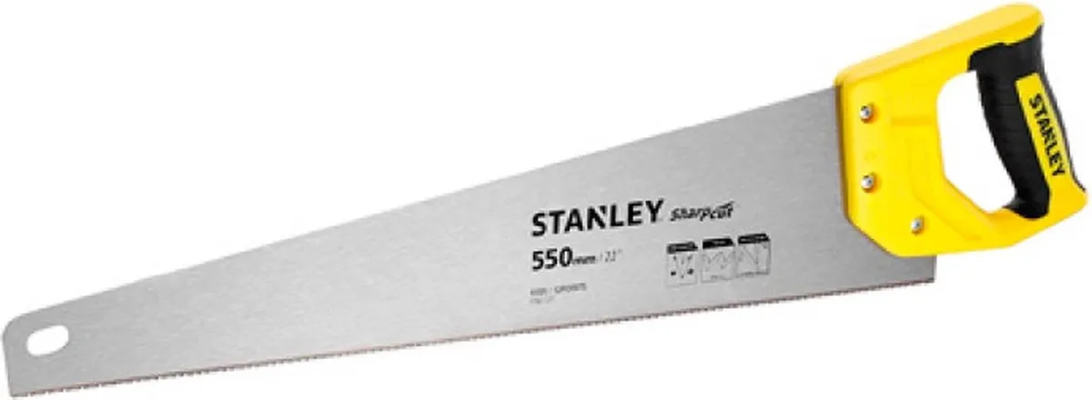 Stanley Universeel Zaag SharpCut 550mm STHT20372-1