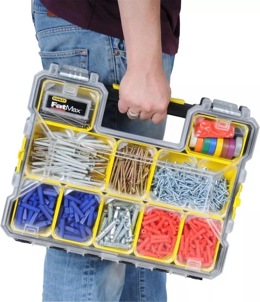 Stanley FatMax Organizer Waterdicht 1-97-517 - 10 Stuks - Geel