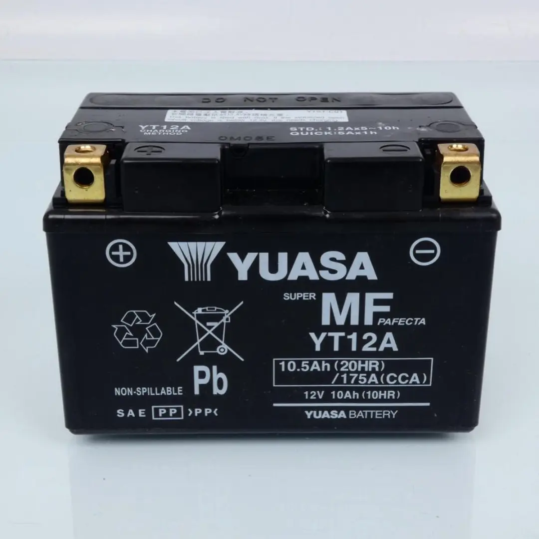 Yuasa YT12A-BS Motoraccu 12V 10.5Ah