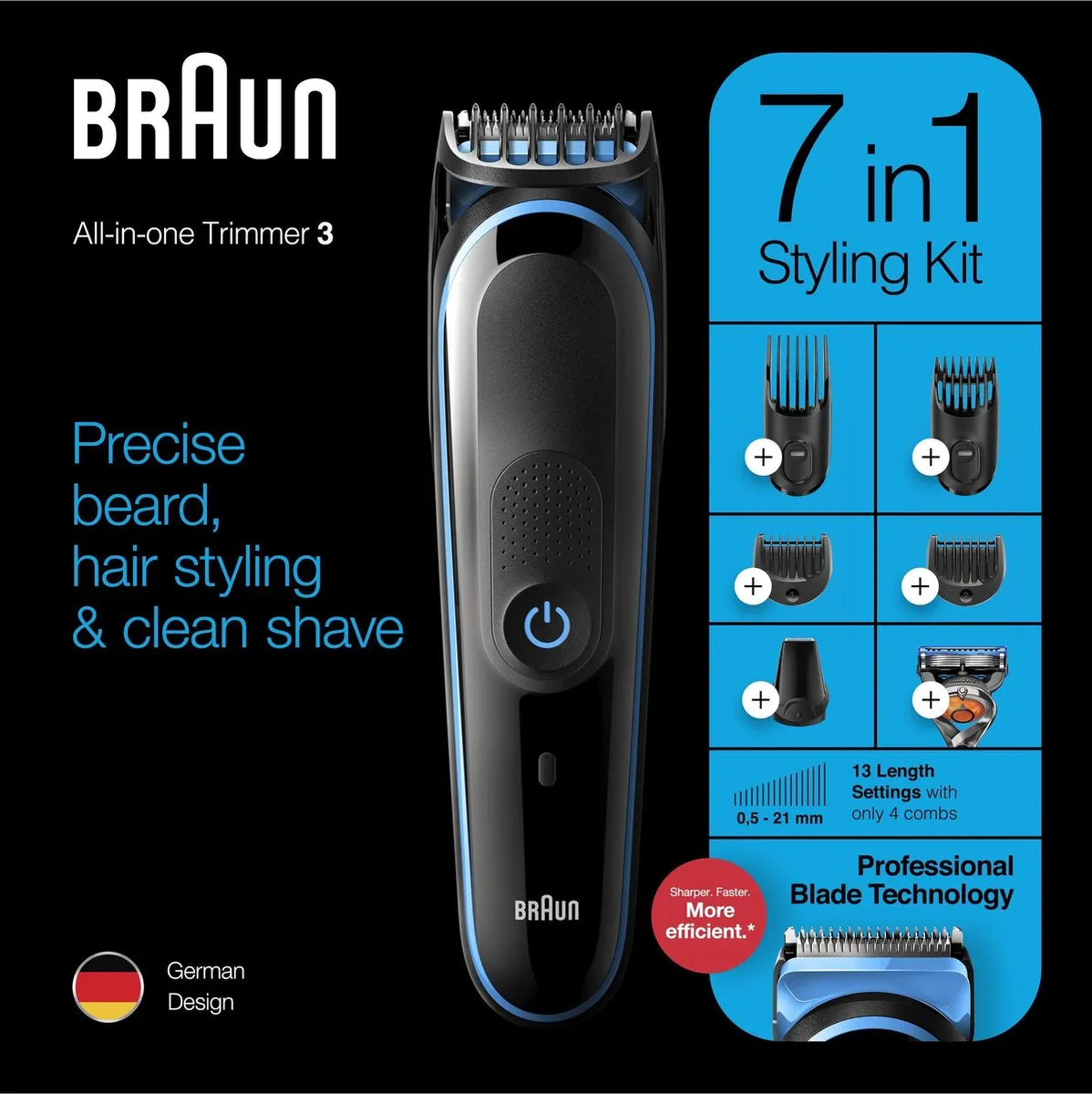 Braun MGK3245 7-in-1 Trimmer