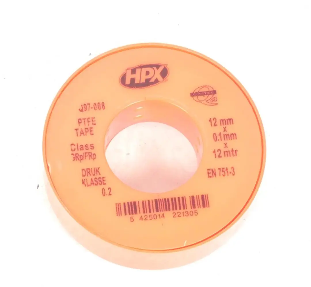 HPX PT1212 Teflonband 12mm x 12m