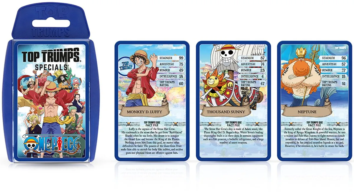 Winning Moves Top Trumps One Piece Kaartspel - 4 Spelers