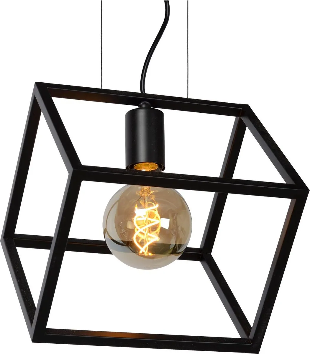 Lucide Fabian Hanglamp E27 - Zwart