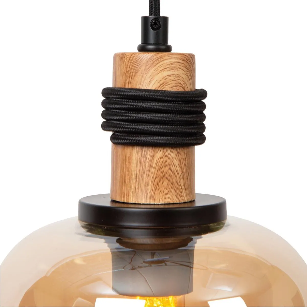Lucide Ilona Hanglamp Ø18cm - 1xE27 - Amber
