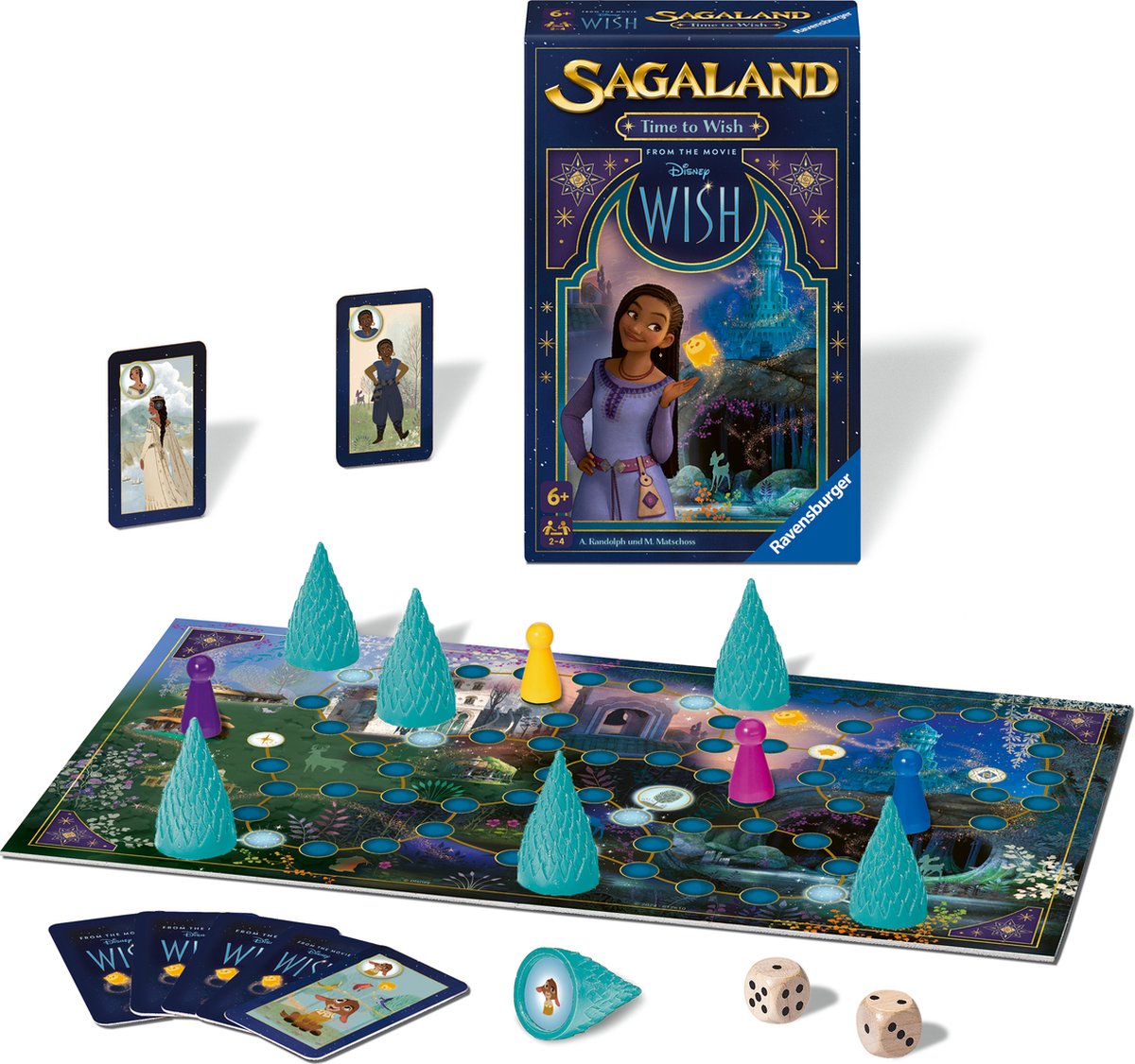 Ravensburger Disney Wish Sagaland - Pocketspel