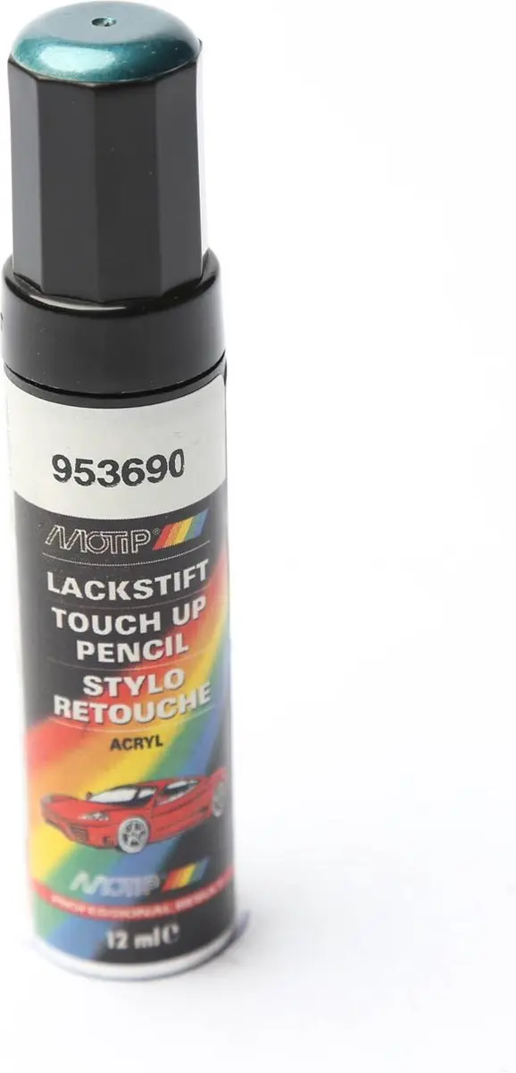 Motip 953690 Auto Lakstift Groen Metallic 12ml