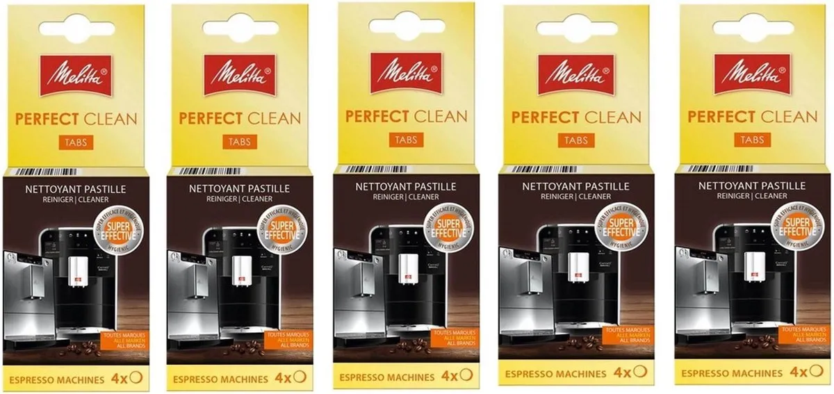 Melitta Perfect Clean Espresso Reiniger 20 Stuks