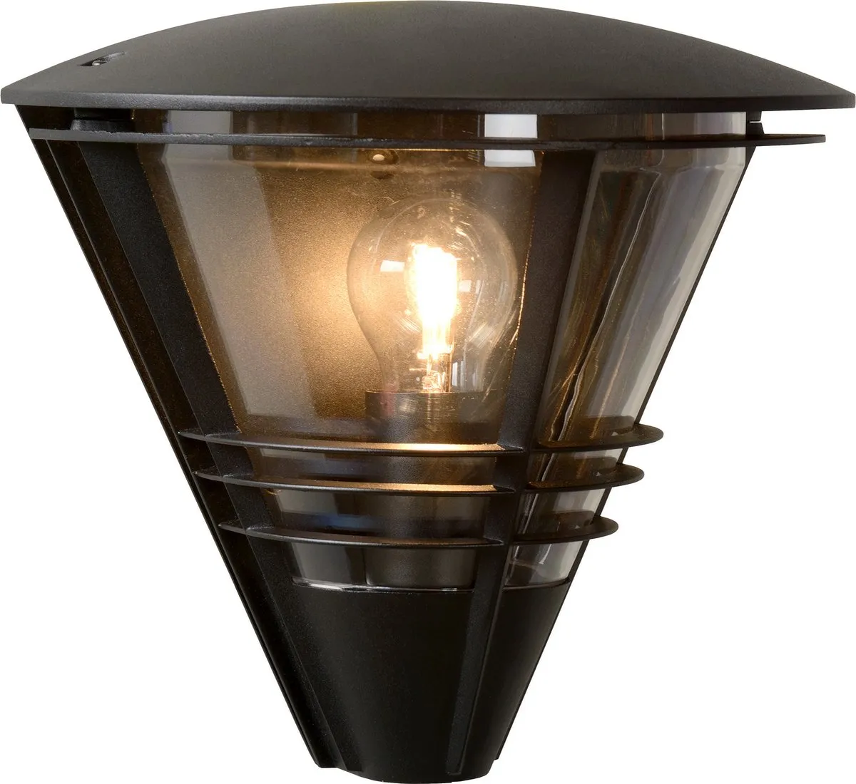Lucide LIVIA Wandlamp E27 IP44 - Zwart