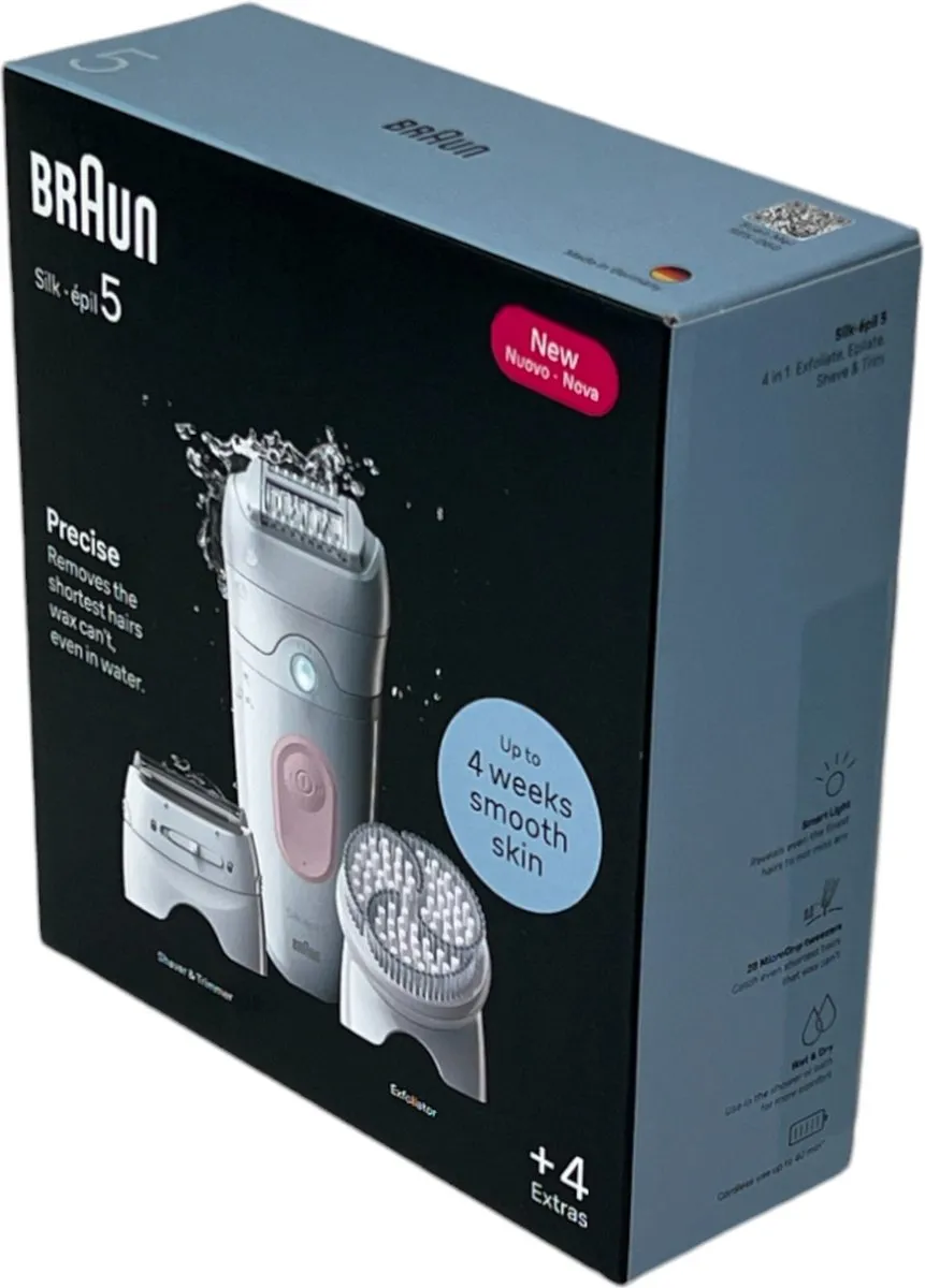 Braun Silk-épil 5 5-060 Epilator - Roze/Wit