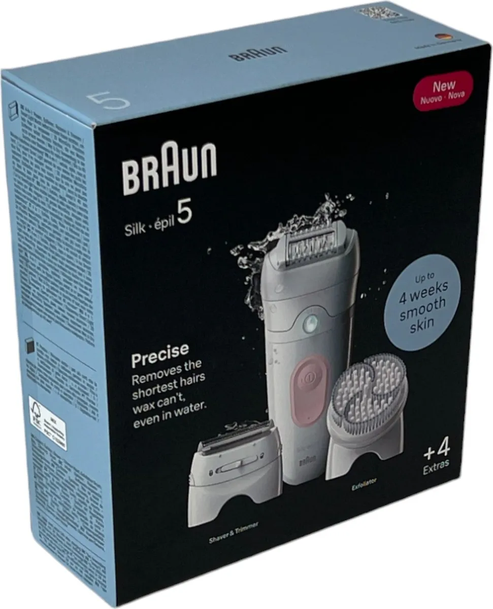 Braun Silk-épil 5 5-060 Epilator - Roze/Wit