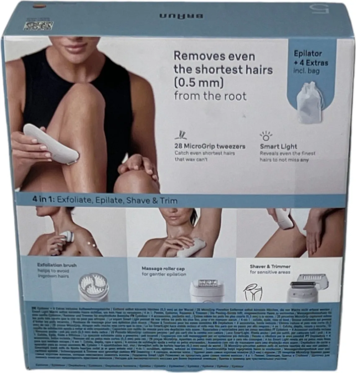 Braun Silk-épil 5 5-060 Epilator - Roze/Wit