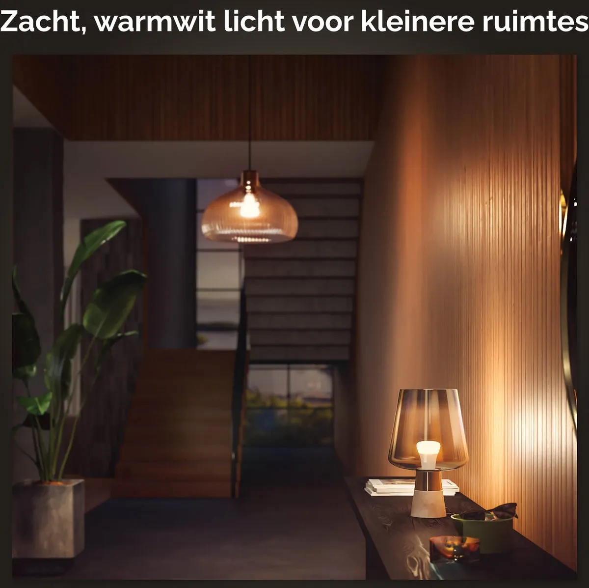 Philips Hue E27 Warmwit Mat - 4 Stuks - 800lm