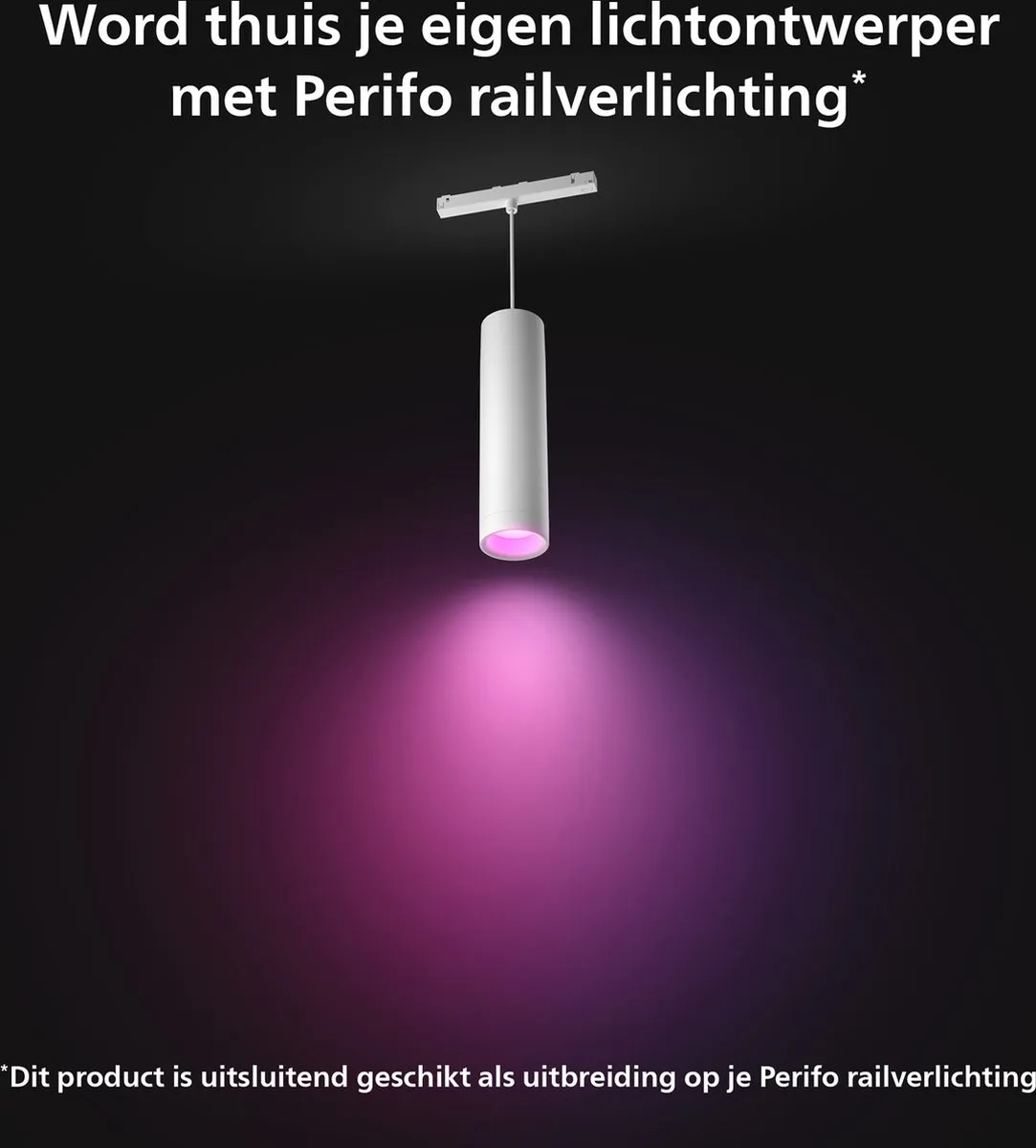 Philips Hue Perifo Hanglamp RGBW - 3 Lichtpunten