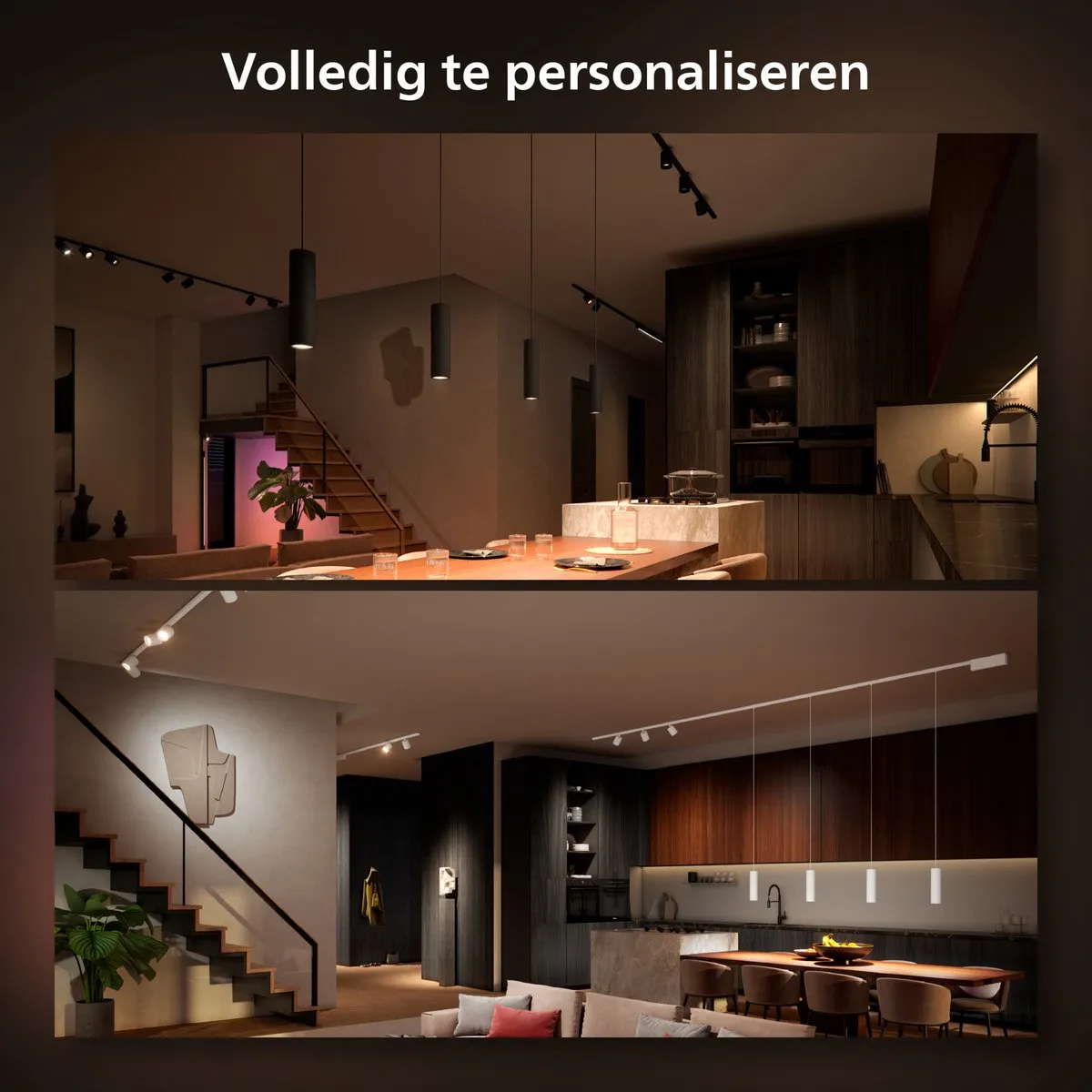 Philips Hue Perifo Hanglamp RGBW - 3 Lichtpunten