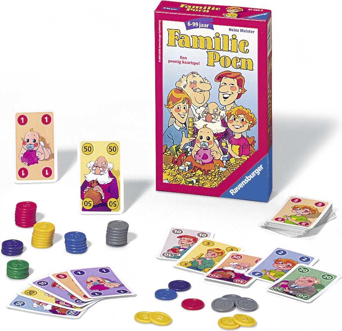 Ravensburger Familie Poen - pocketspel