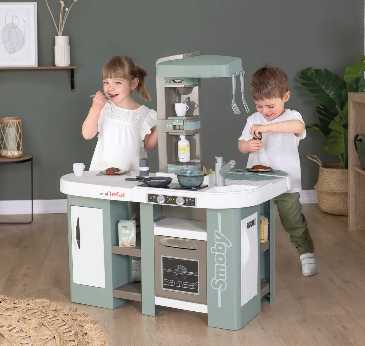 Smoby Tefal Studio XL Bubble Speelkeuken - Blauw