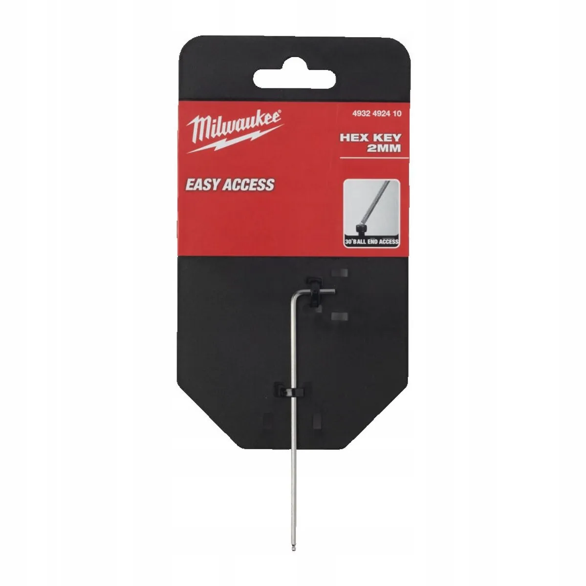 Milwaukee Lanbussleutel HEX 2,0mm