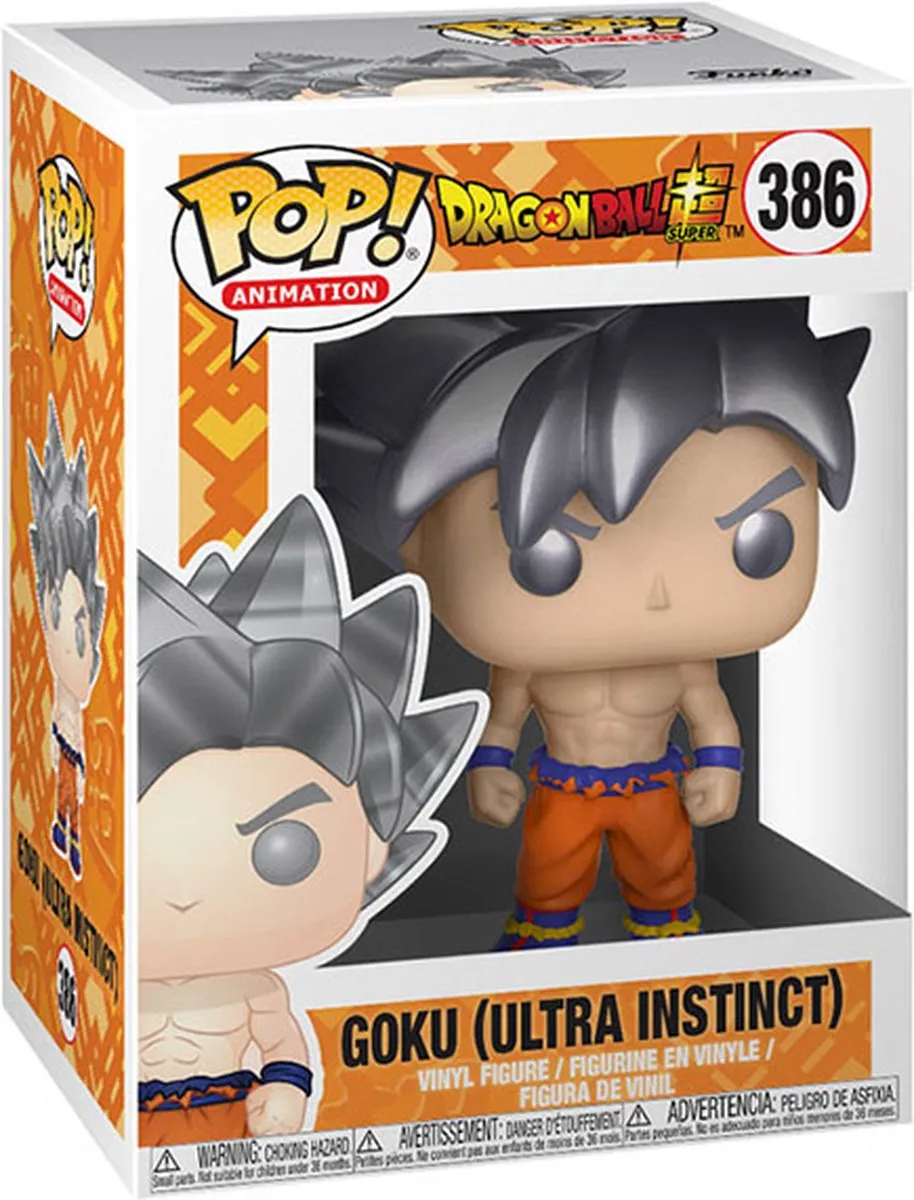 Funko Goku Ultra Instinct POP! Dragon Ball Super - 9cm - Multicolor