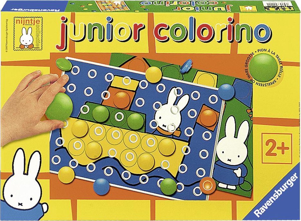 Ravensburger nijntje Junior Colorino - leerspel