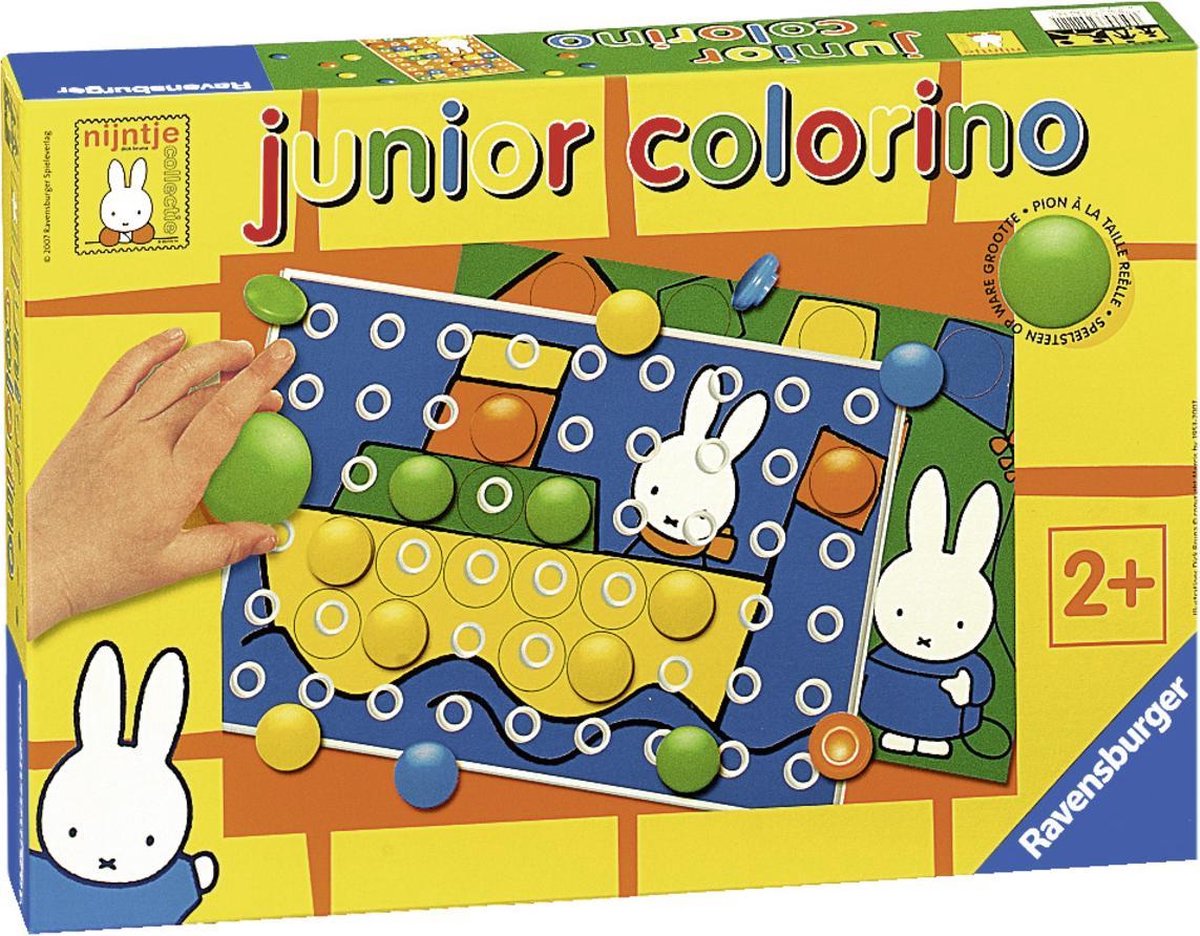 Ravensburger nijntje Junior Colorino - leerspel