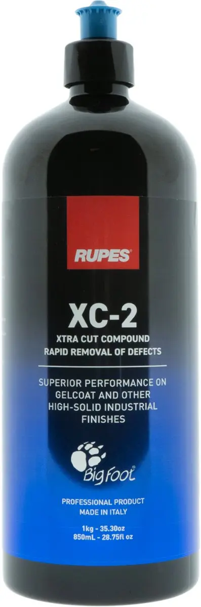 RUPES XC-2 Xtra Cut Compound 1 liter