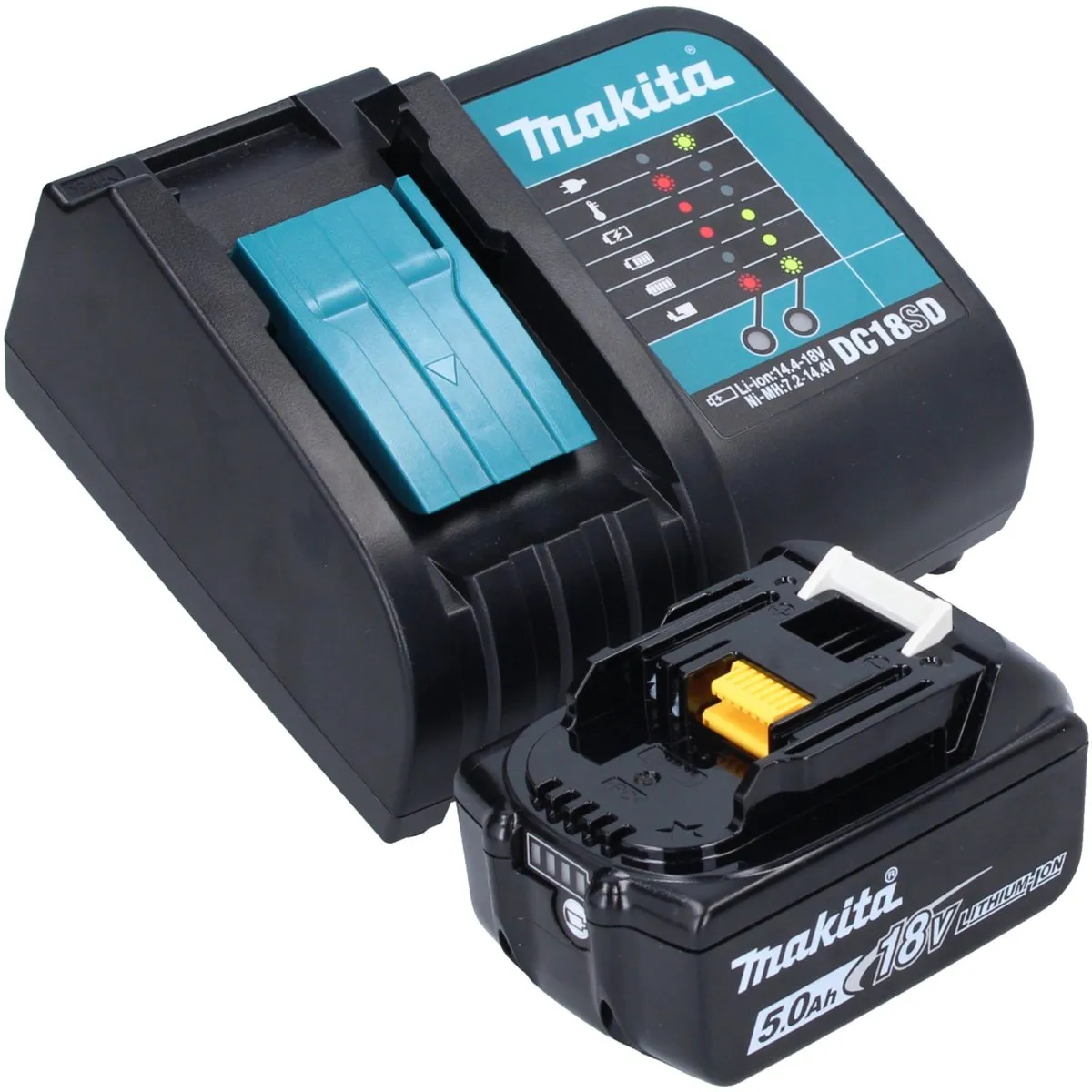 Makita DDF490ST1J Accuboormachine 18V 65Nm - 1x 5.0Ah + Lader + Makpac - afbeelding 3 van 6