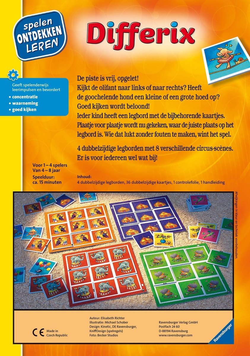 Ravensburger Differix- leerspel