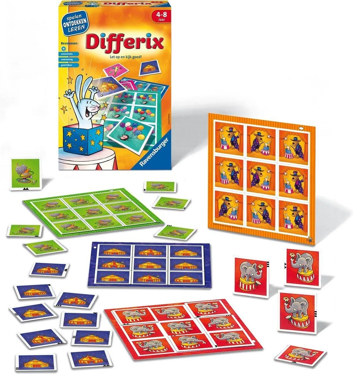 Ravensburger Differix Leerspel - 400555 - Oranje