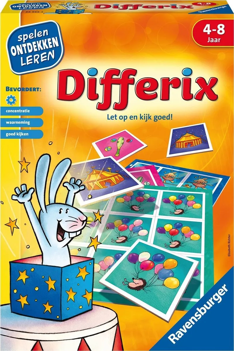 Ravensburger Differix Leerspel - 400555 - Oranje