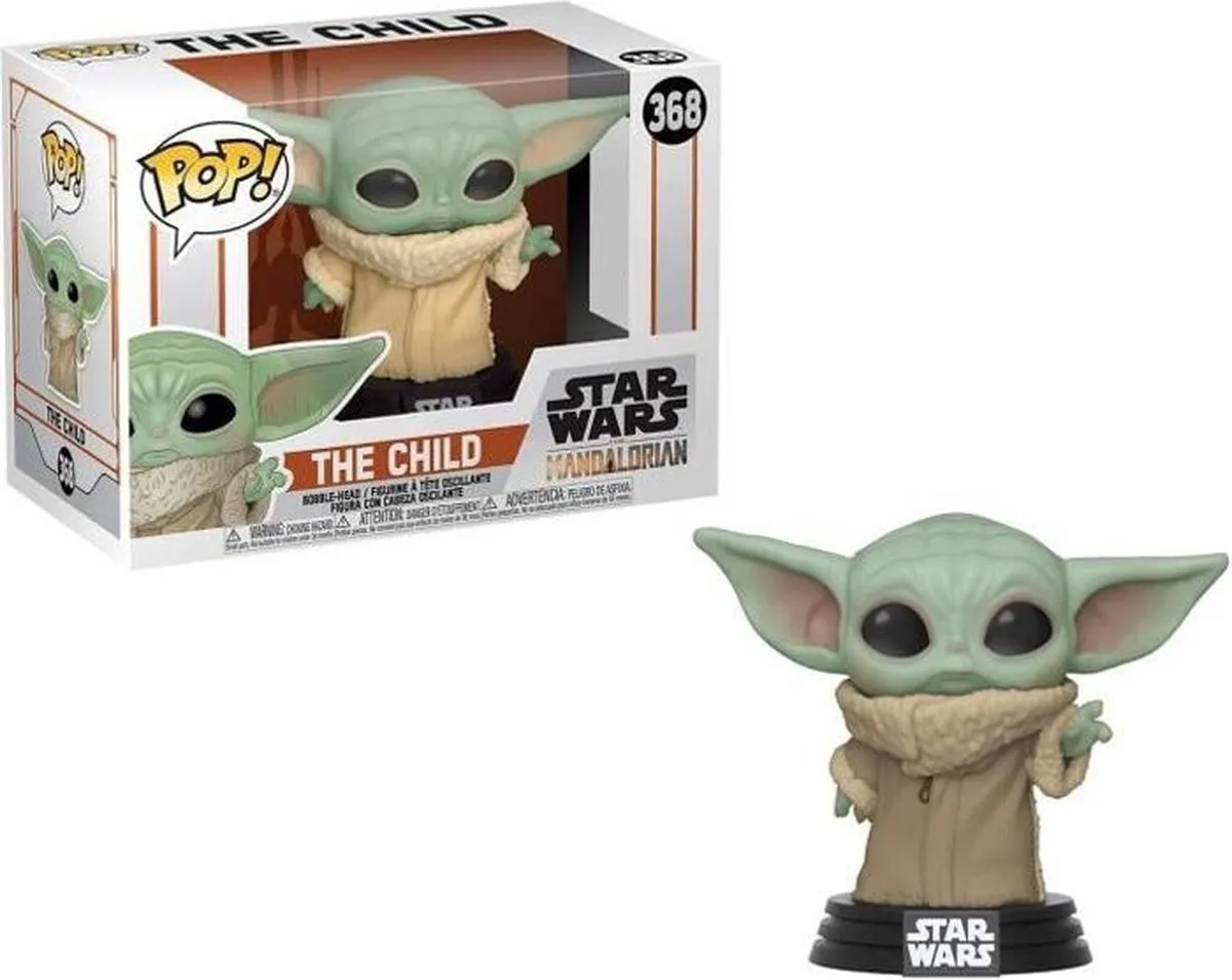 Funko Pop Star Wars The Child - Baby Yoda - 368 - Multi - afbeelding 6 van 6