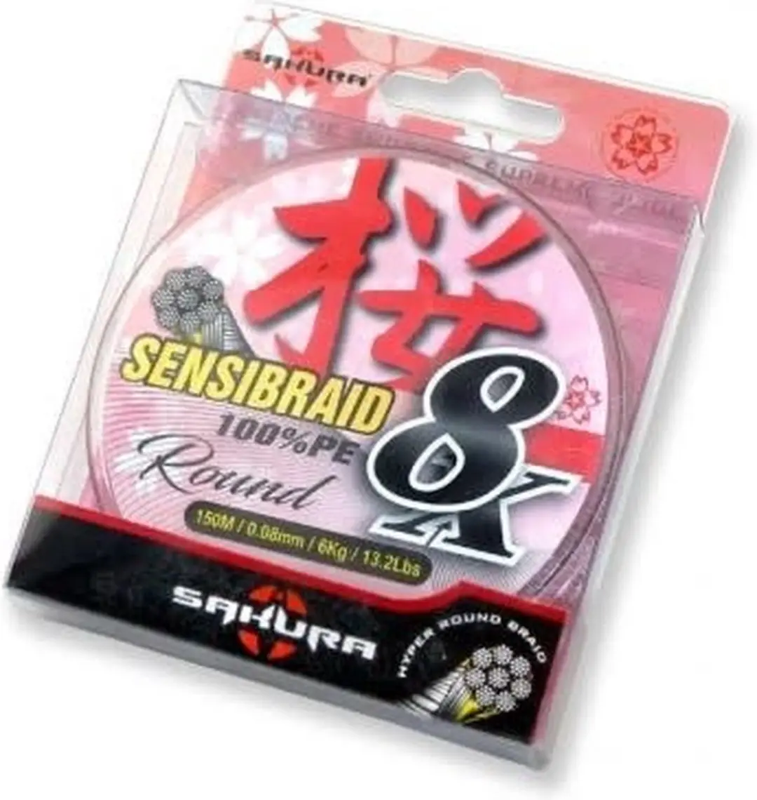 Sakura Sensibraid 8X Chartreuse - 0.10mm 150m