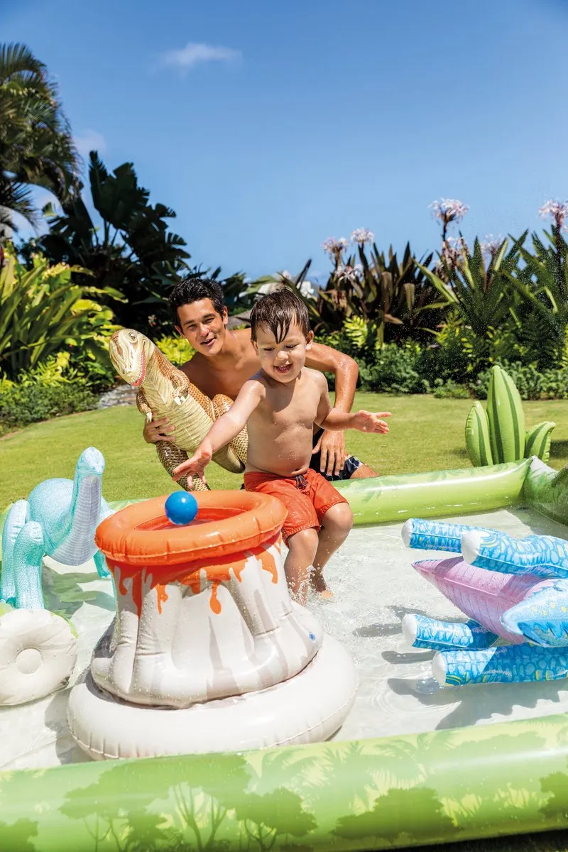 Intex Jurassics Adventure Play Center 201x201x36cm - 410L - Groen