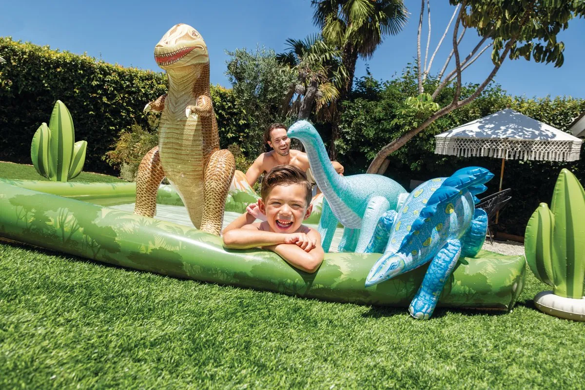 Intex Jurassics Adventure Play Center 201x201x36cm - 410L - Groen