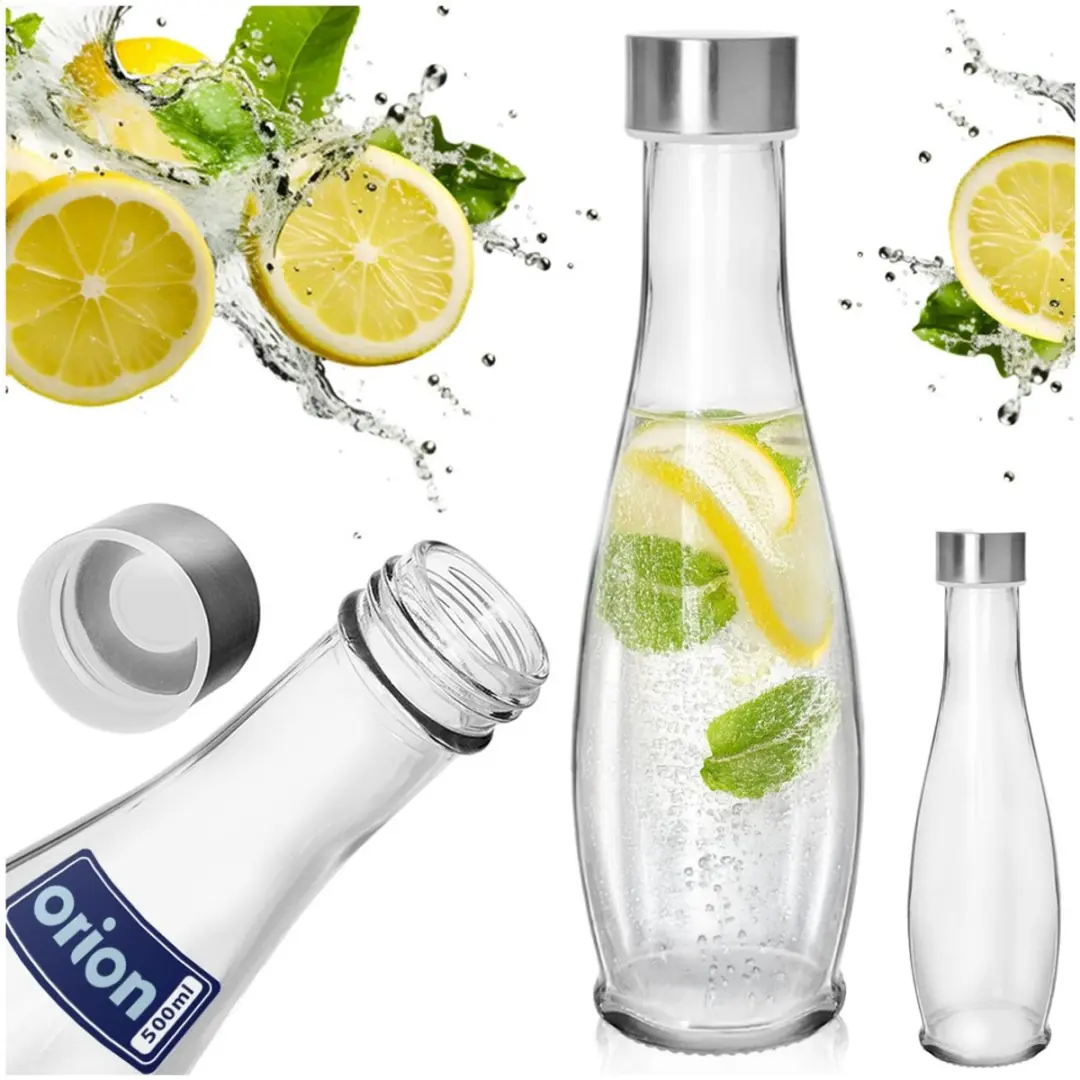 Orion Glazen Fles 480ml - Transparant