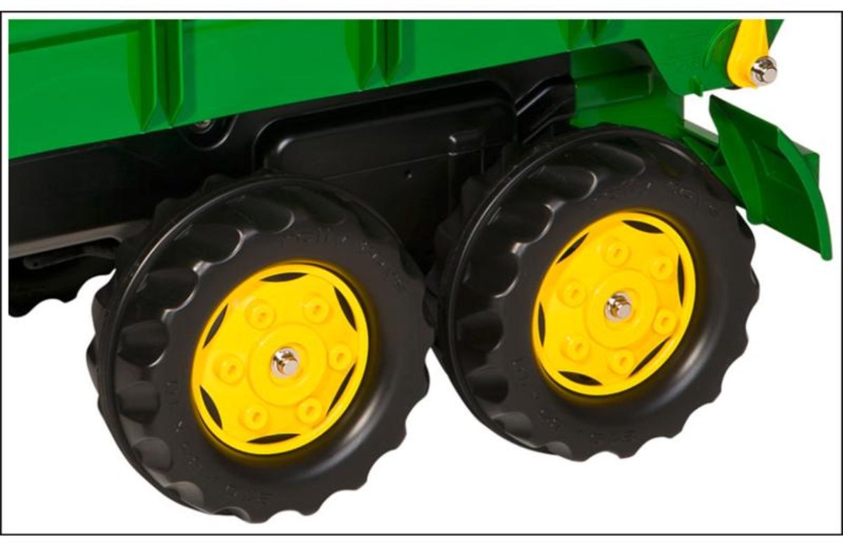 Rolly Toys Aanhanger - Tipp John Deere - Met kiepsysteem - Vanaf 3 jaar