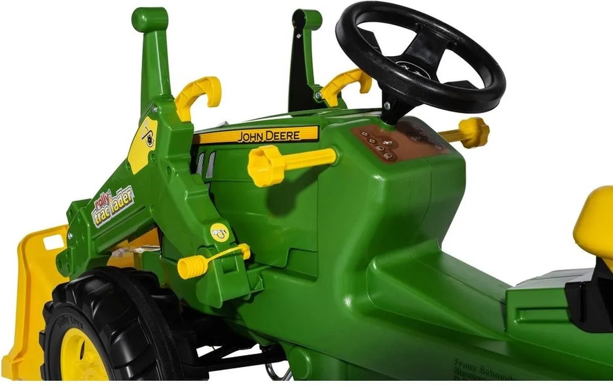 Rolly Toys John Deere 7310R Premium II met Voorlader - Geel/Zwart