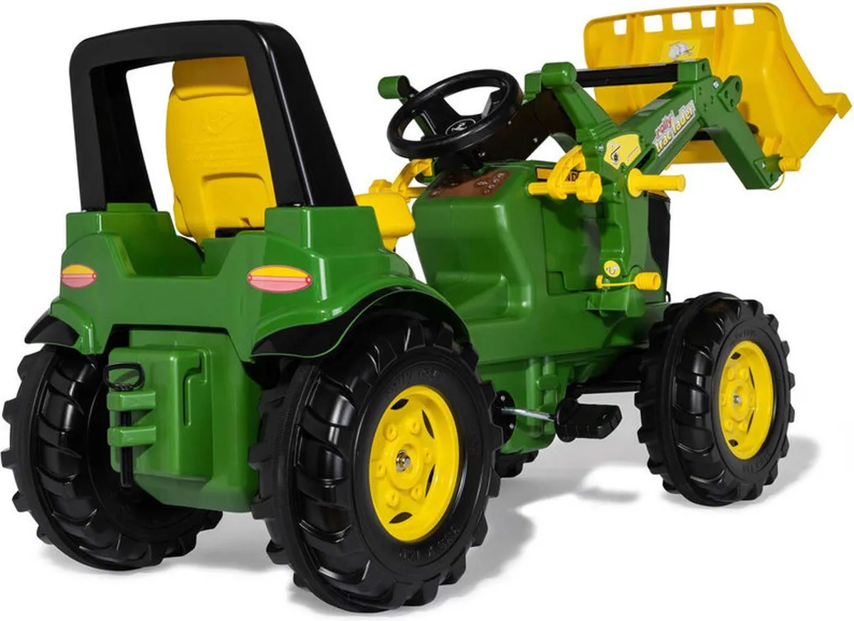 Rolly Toys John Deere 7310R Premium II met Voorlader - Geel/Zwart - afbeelding 6 van 6