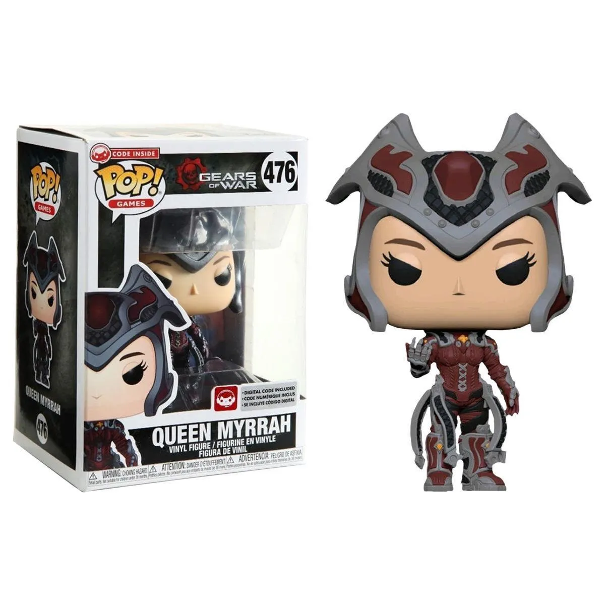 Funko Pop! Games Gears of War S3 Queen Myrrah #476 - Veelkleurig