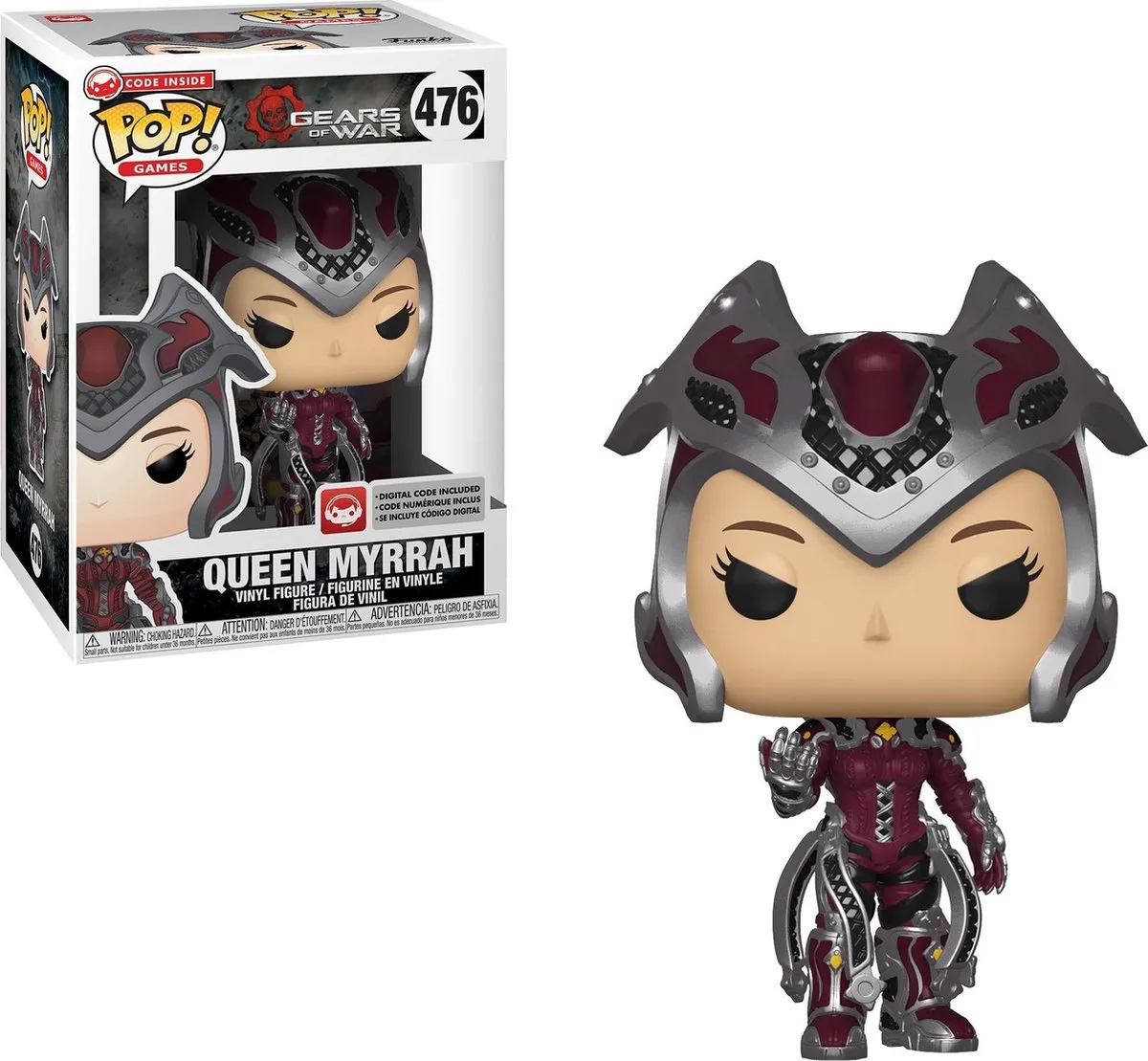 Funko Pop! Games Gears of War S3 Queen Myrrah #476