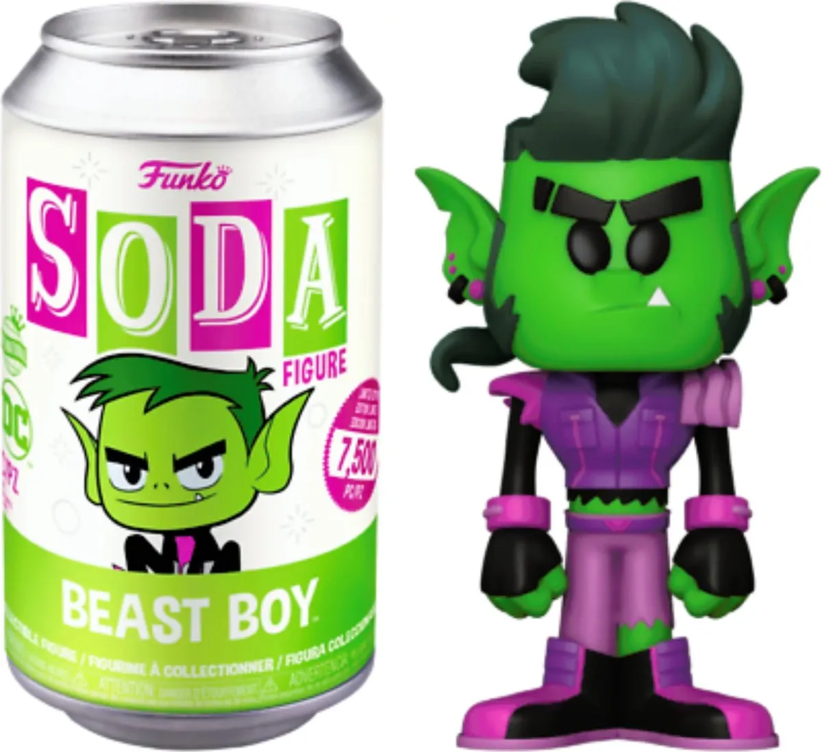 Funko Vinyl Soda Figure Beast Boy Limited Edition