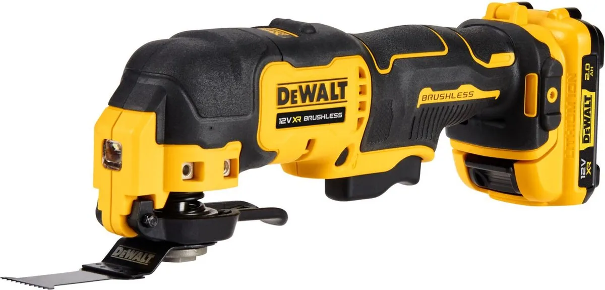 DeWalt DCS353D2 Accu Oscillerende Multitool 12V XR - 2x Accu - 35 Accessoires
