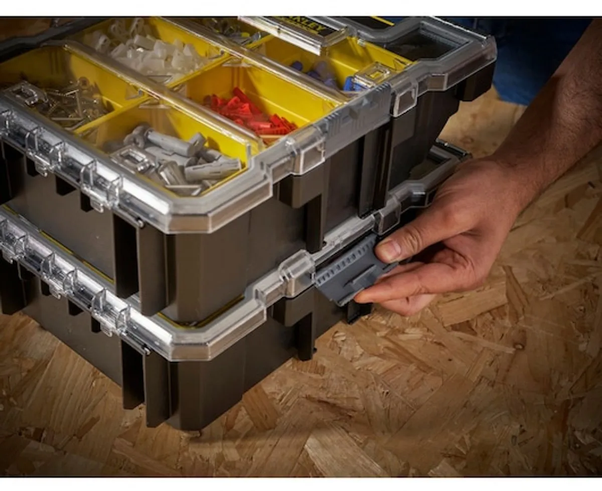Stanley FatMax FMST1-72378 Organizer - 7-delig Wit