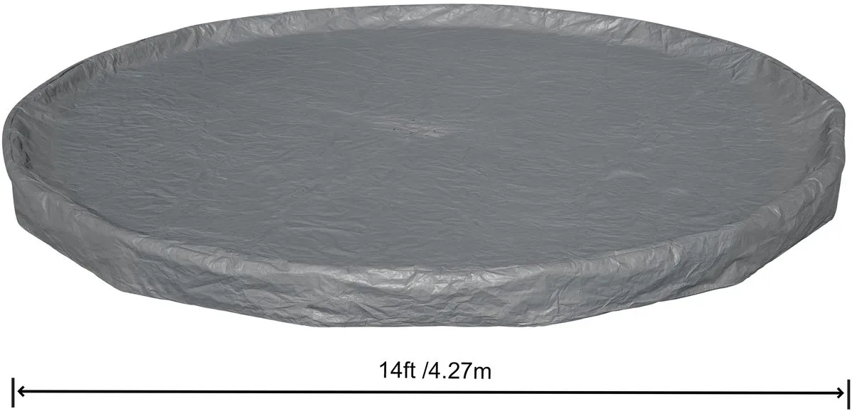 Bestway Premium Zwembadafdekking 427cm - Grijs - afbeelding 6 van 6